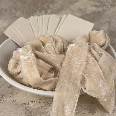 Velvet Ribbon - Neutral